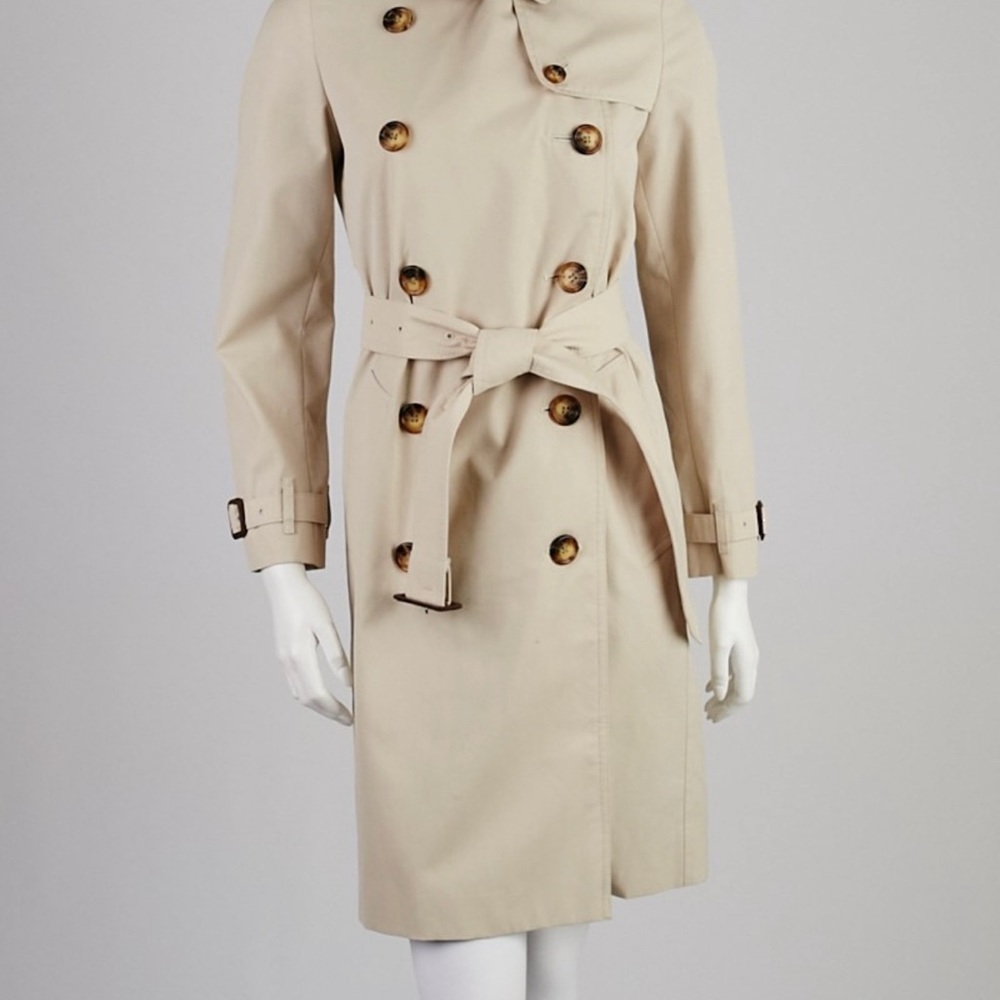 Burberry Stone/ Beige Ivybridge Trench Coat 6 / M
